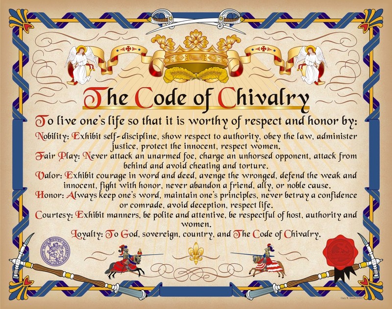 chivalry code of knowledge
