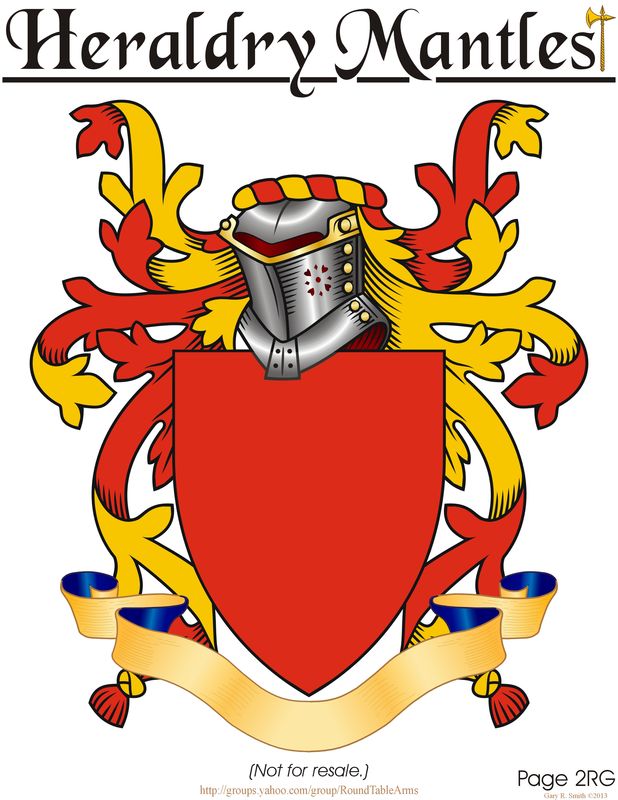 Variations and uses of my coat of arms.